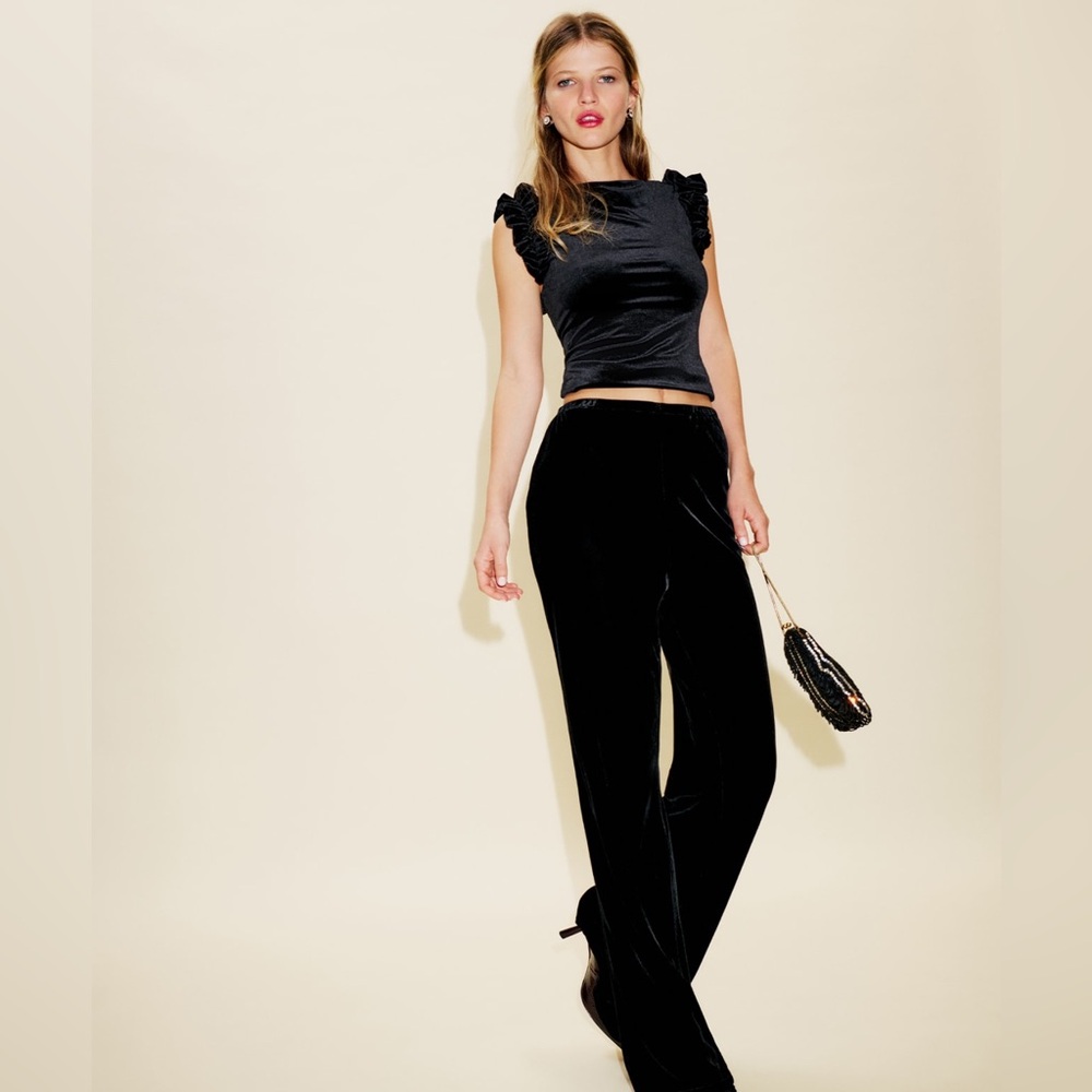 Reformation Ottilie knit top